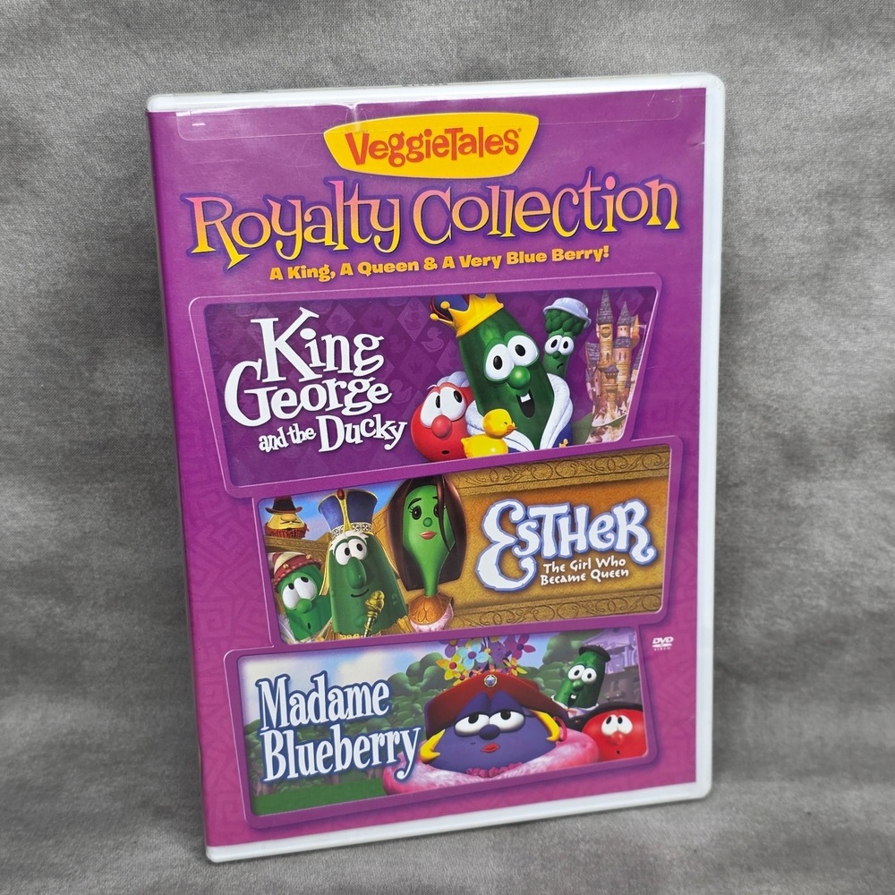 VeggieTales Royalty Collection (DVD, 2011)  3 Stories / 2 Songs